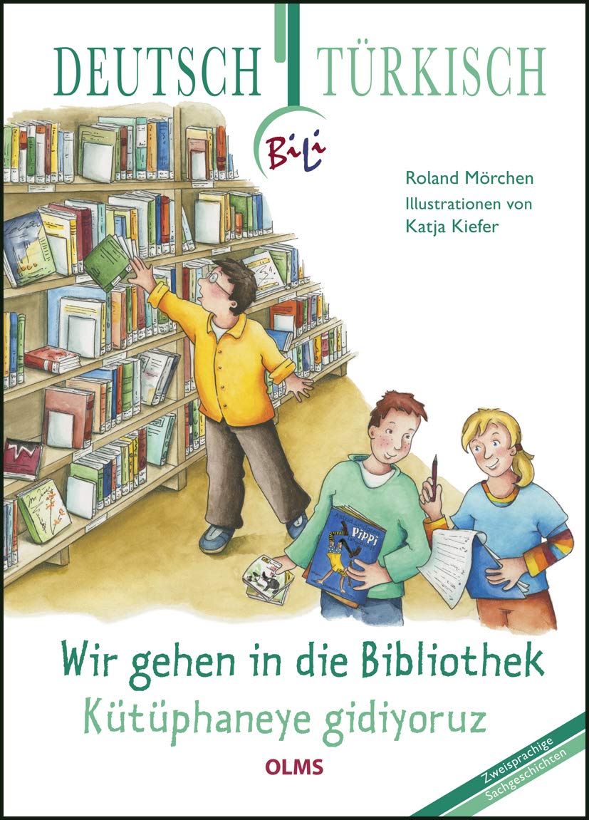 Wir gehen in die Bibliothek - Kütüphaneye gidiyoruz book