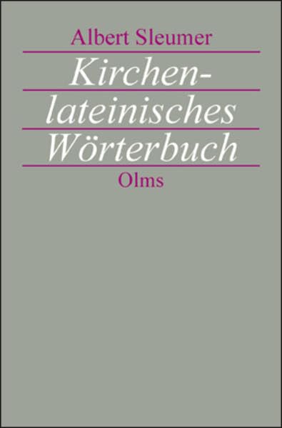 Kirchenlateinisches Wörterbuch Contemporary literature Books