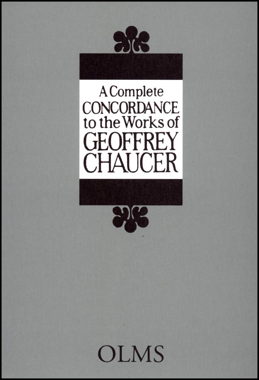 A Complete Concordance to the Works of Geoffrey Chaucer. Edited by Akio Oizumi and programmed by Kunihiro Miki. Vol. 05: A Concordance to the Book of the Duchess, a Concordance to the House of Fame... Contemporary literature Books