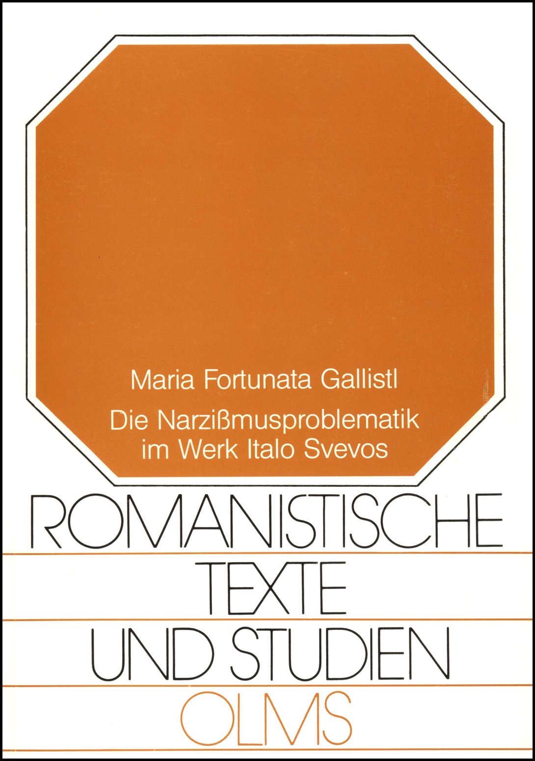 Die Narzissmusproblematik im Werk Italo Svevos (Livre en allemand) book