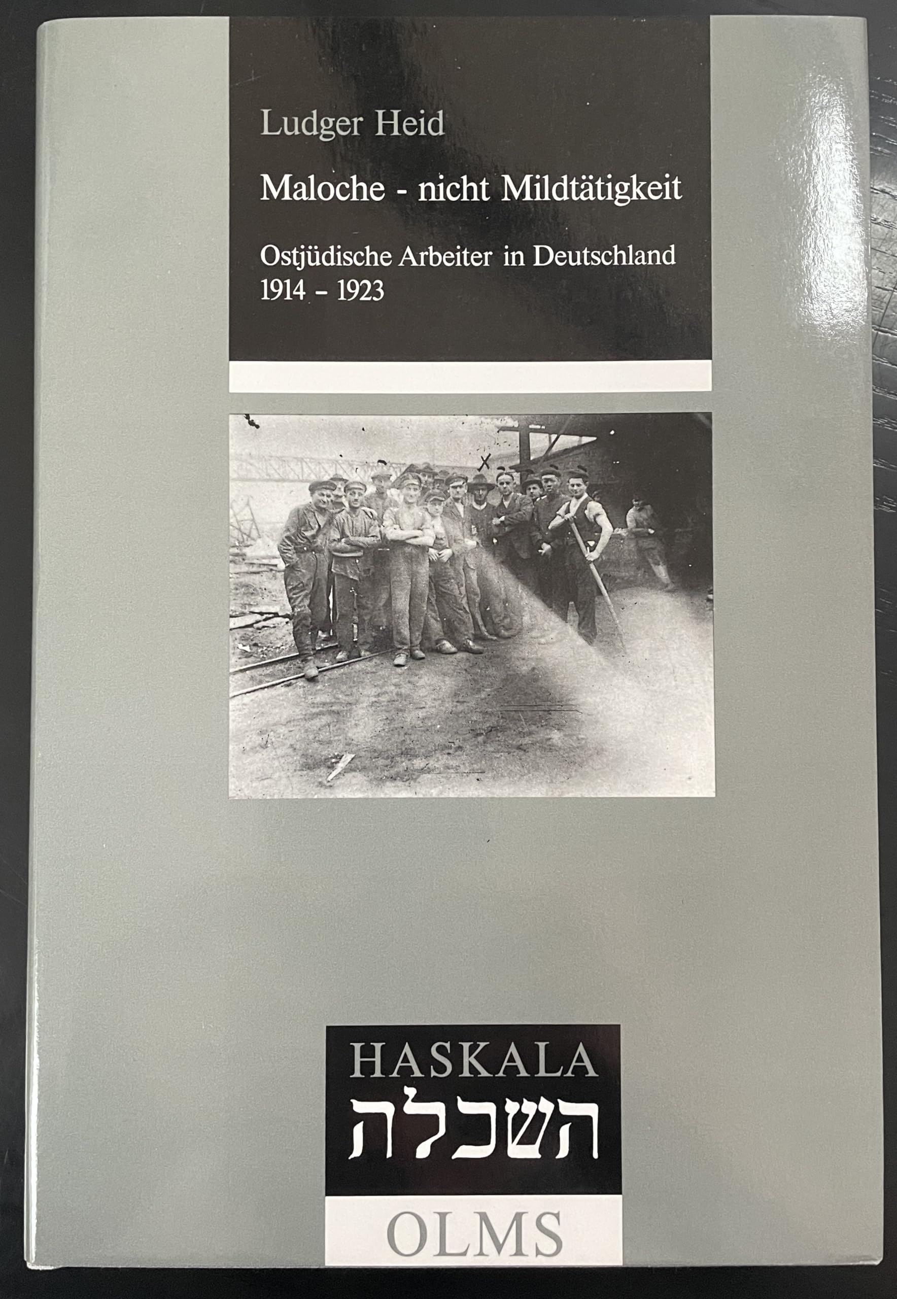 Maloche - nicht Mildtätigkeit: Ostjüdische Proletarier in Deutschland 1914-1923 (Haskala - Wissenschaftliche Abhandlungen) Business, Finance & Career