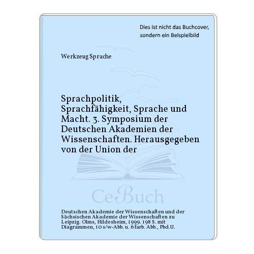 Werkzeug Sprache: Sprachpolitik, Sprachfähigkeit, Sprache und Macht Psychology