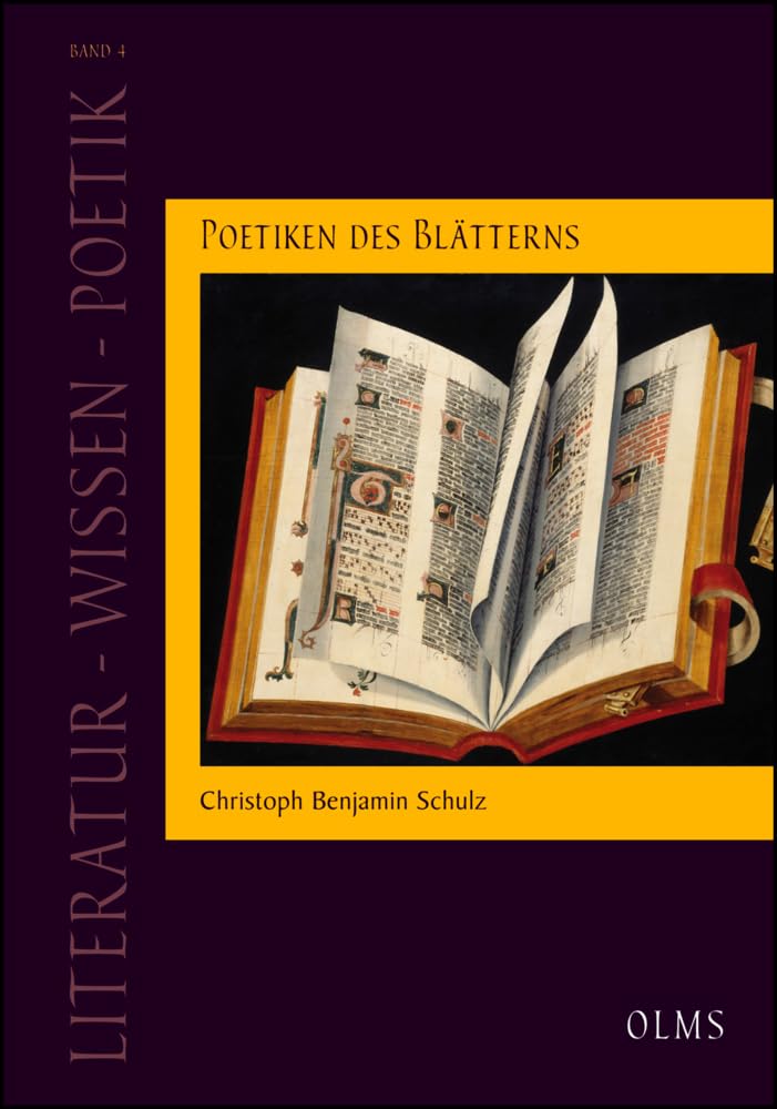 Poetiken des Blätterns (Literatur – Wissen – Poetik) Social Sciences