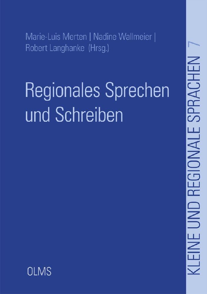 Regionales Sprechen und Schreiben book