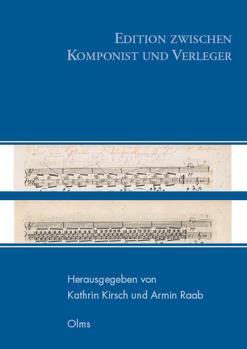 Edition zwischen Komponist und Verleger Arts & Music