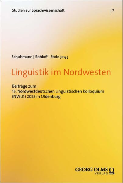 Linguistik im Nordwesten Social Sciences