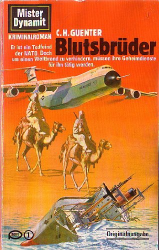 Blutsbrüder, Kriminalroman, Deckel mit minimalen Gebrauchsspuren, ansonsten gutes Exemplar, Books