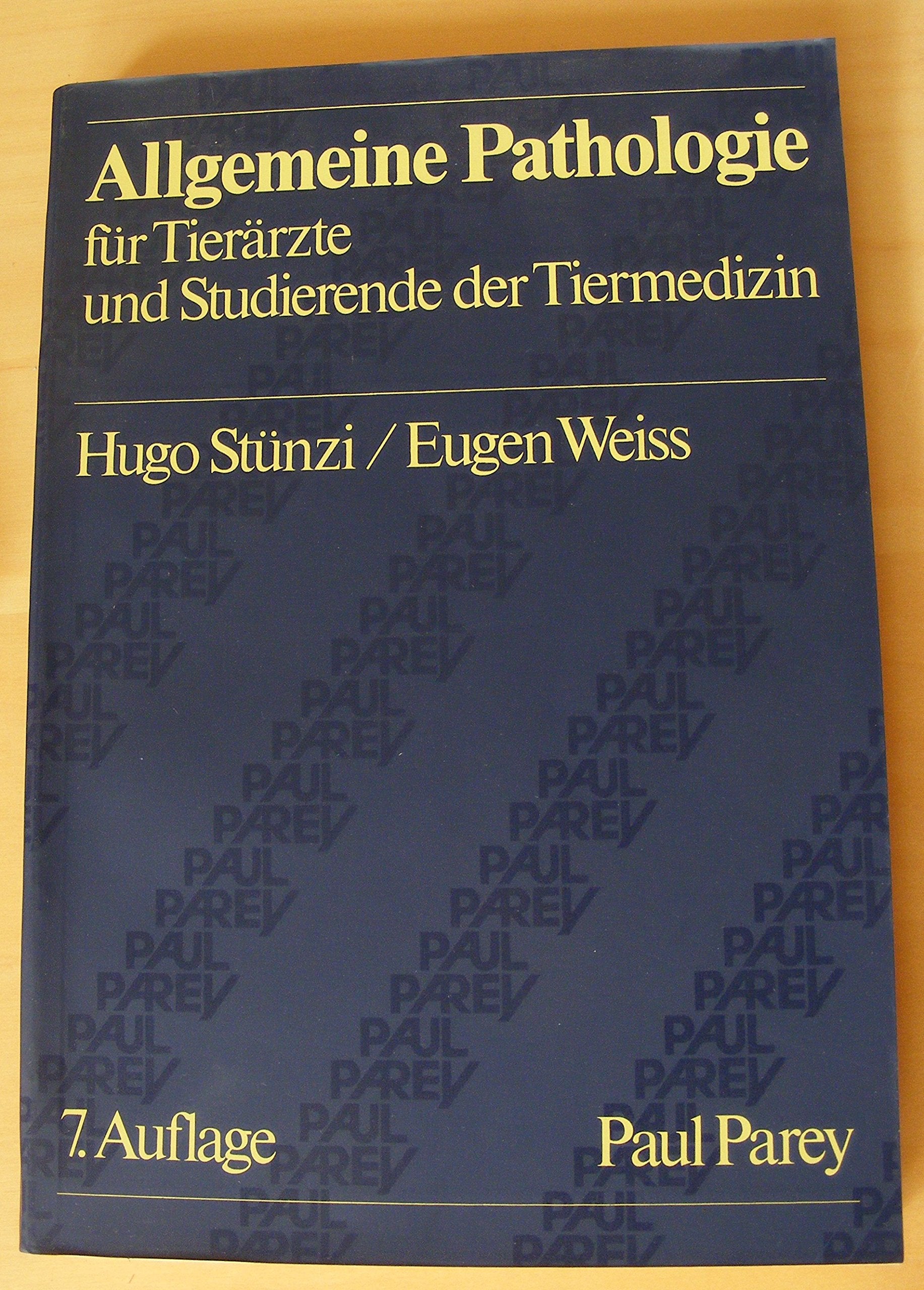 Allgemeine Pathologie für Tierärzte und Studierende der Tiermedizin Medicine
