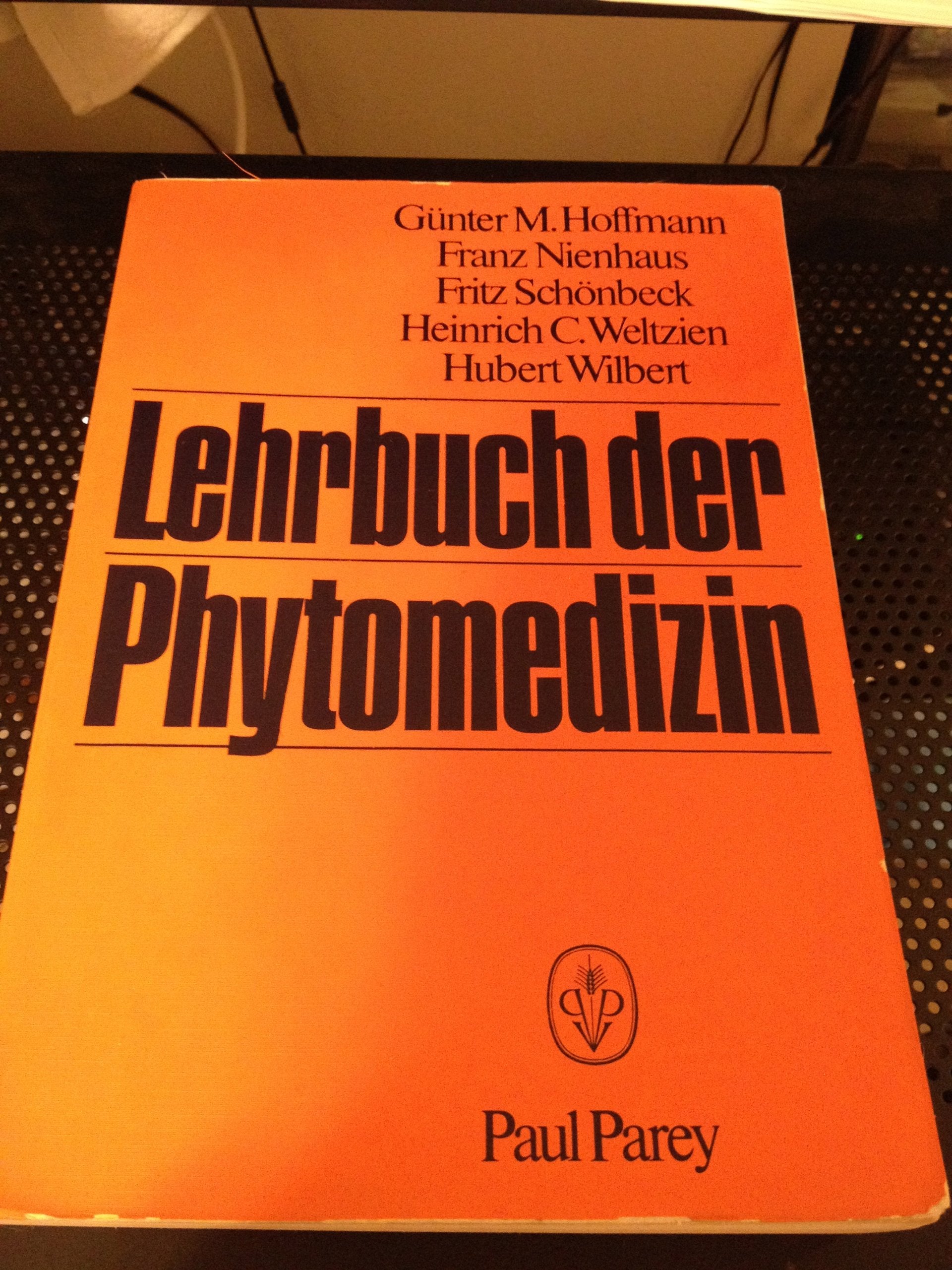 Lehrbuch der Phytomedizin Books