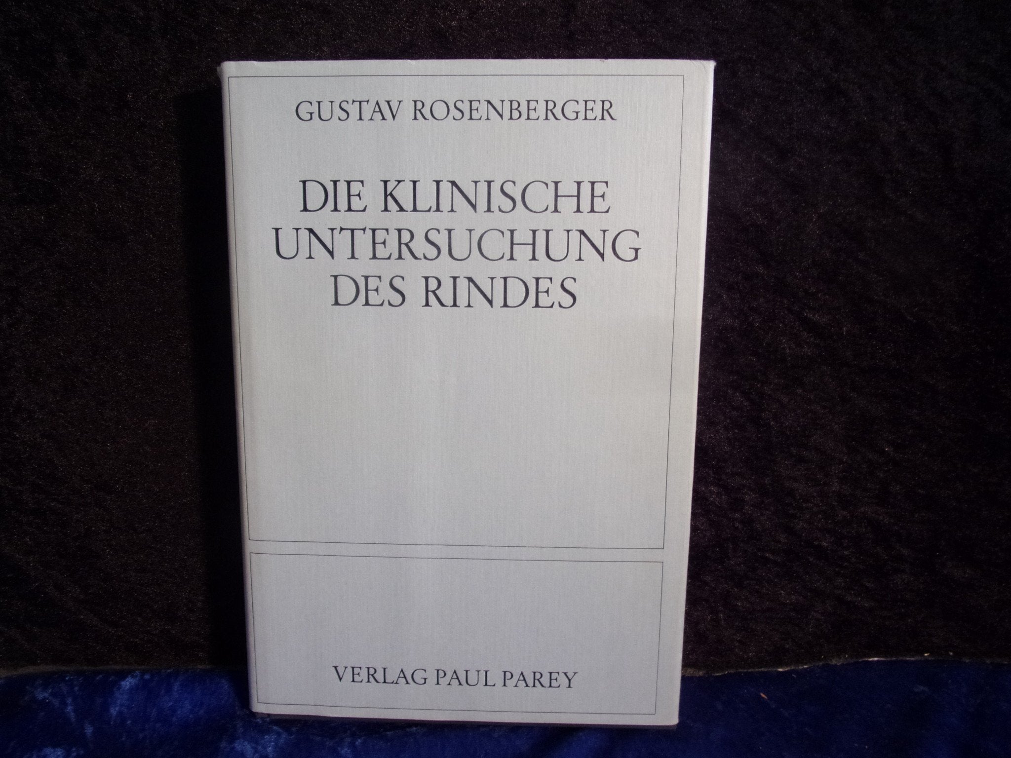 Die klinische Untersuchung des Rindes. Medicine