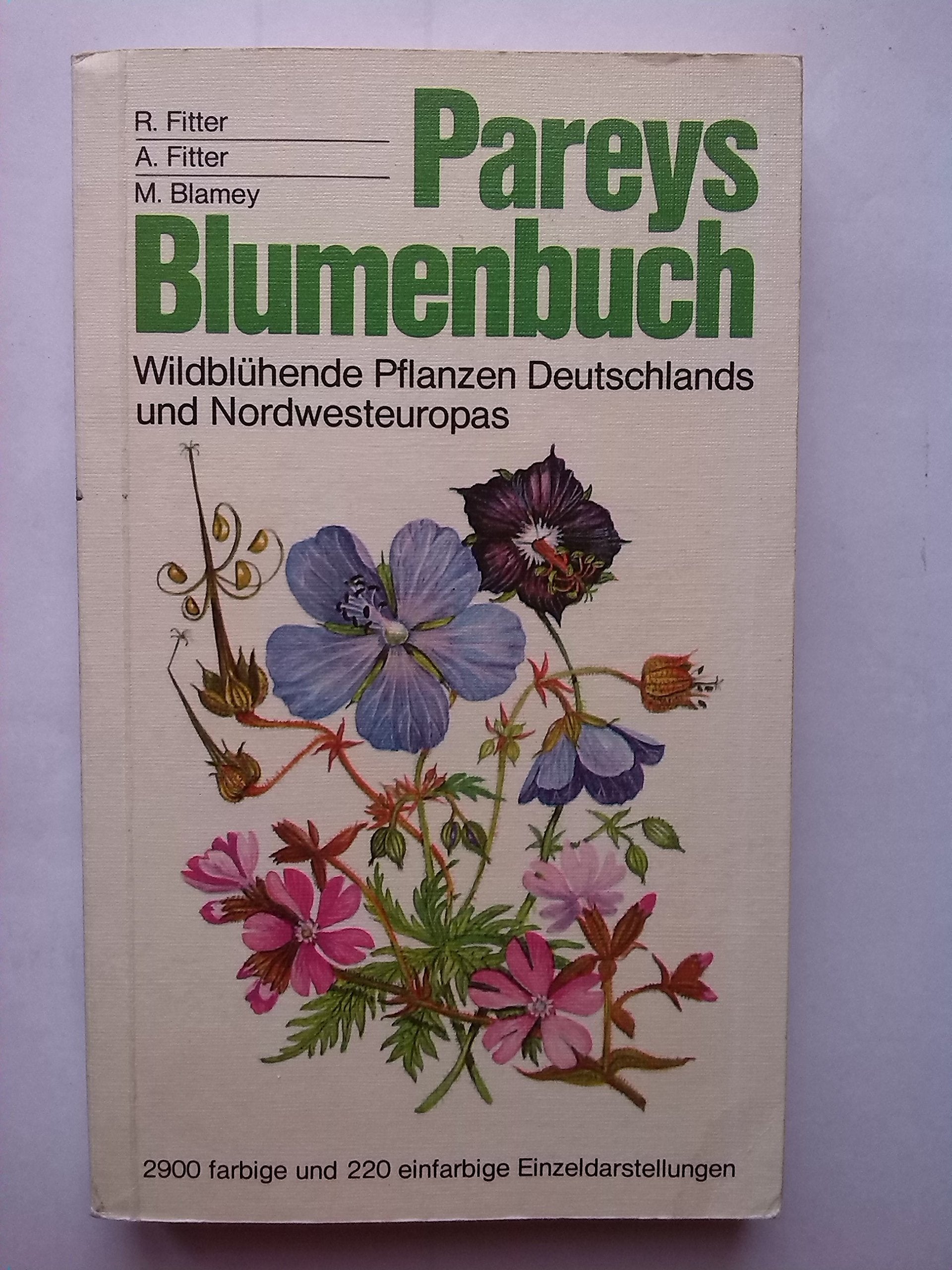 Pareys Blumenbuch - Wildblühende Pflanzen Deutschlands und Nordwesteuropas. Books