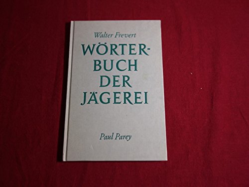 Product Image: Wörterbuch der Jägerei.
