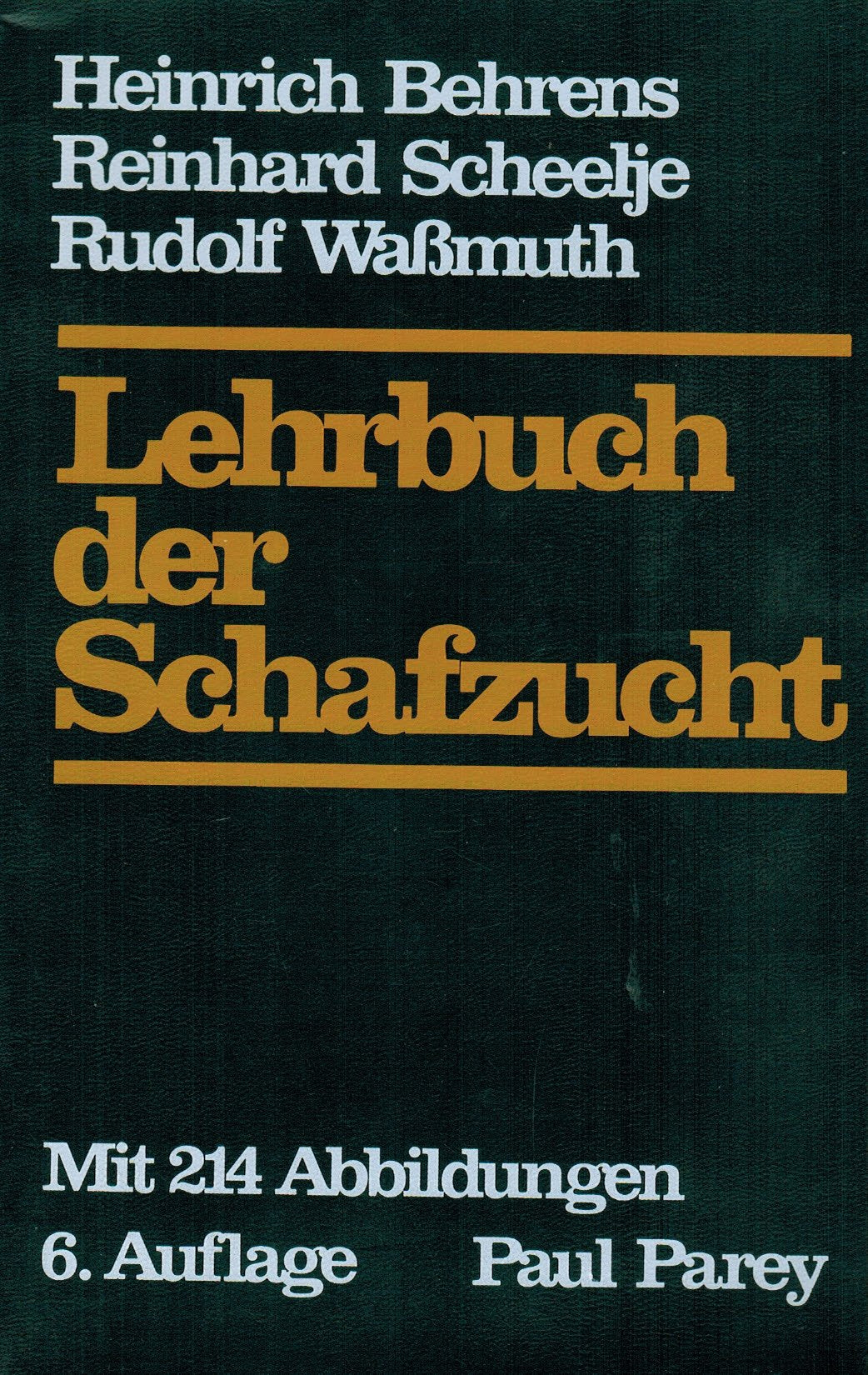Lehrbuch der Schafzucht Books