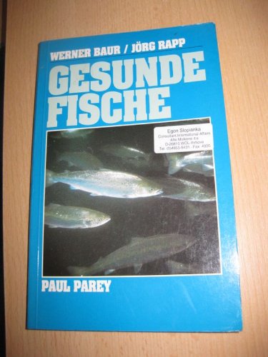 Gesunde Fische. Praktische Anleitung zum Vorbeugen, Erkennen und Behandeln von Fischkrankheiten Books