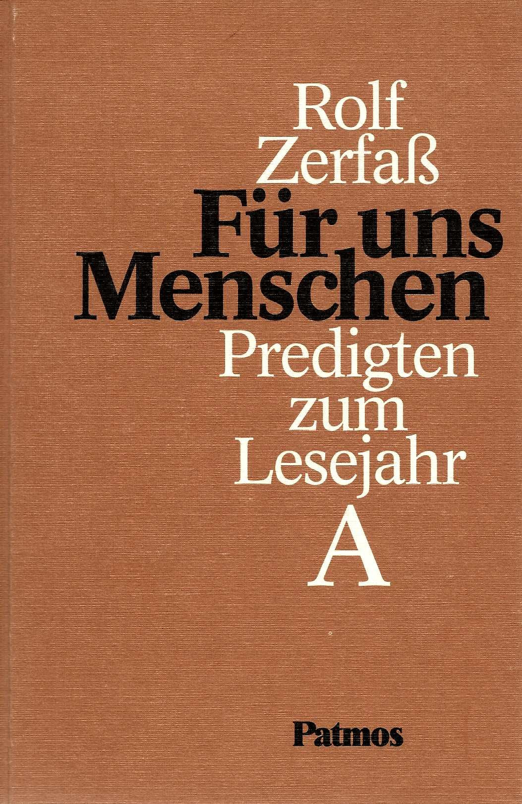 Für uns Menschen, in 3 Bdn., Predigten zum Lesejahr A Religion & Esotericism
