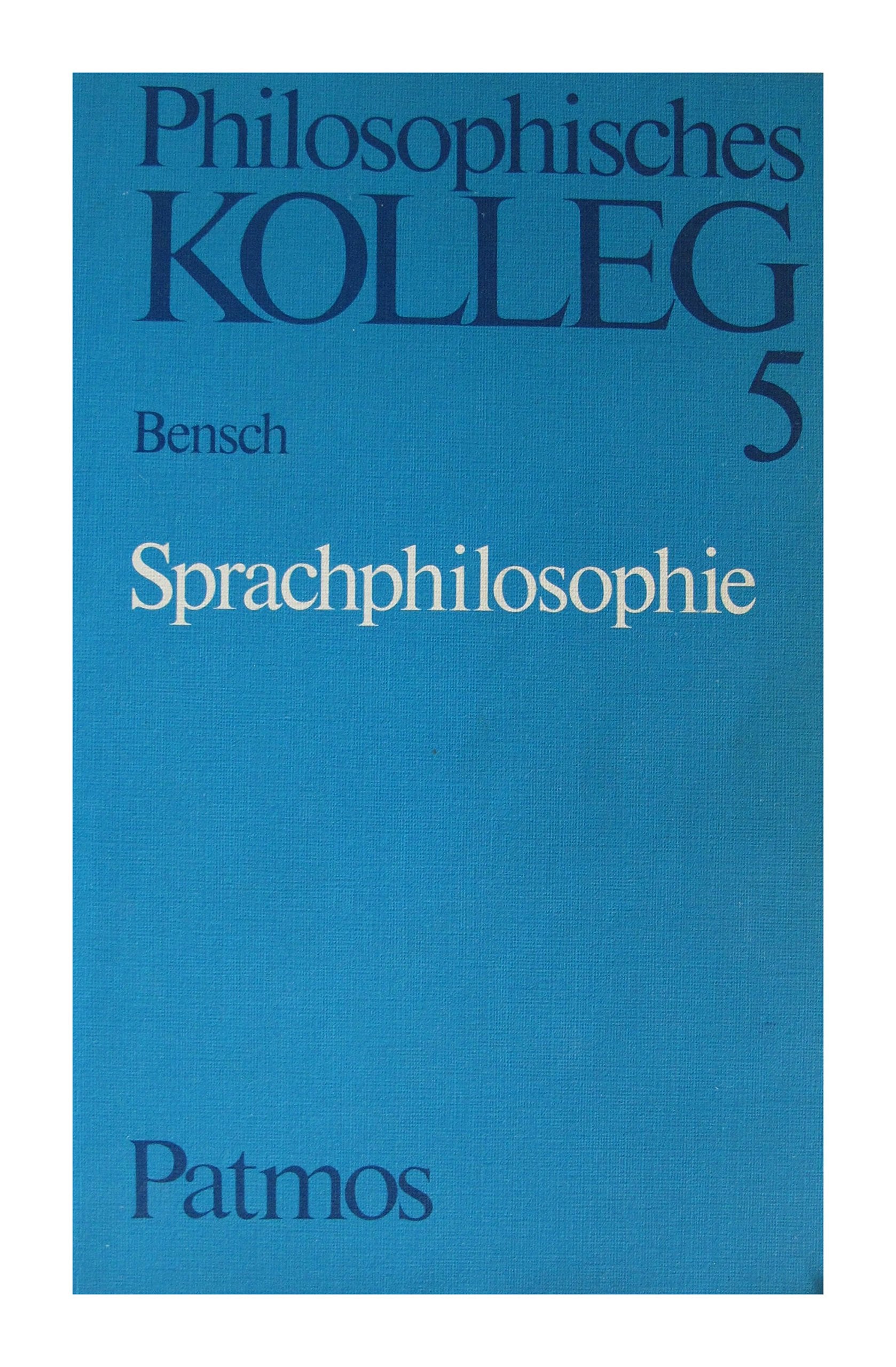 Philosophisches Kolleg. Arbeitsmaterialien für den Philosophieunterricht Sekundarstufe II: Philosophisches Kolleg, 8 Hefte, H.5, Sprachphilosophie Study Guides