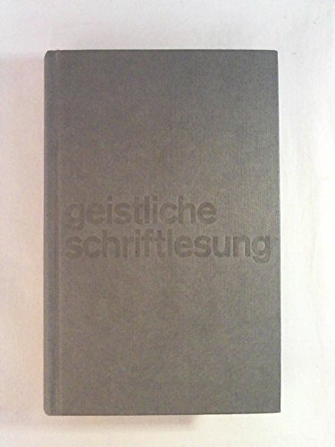 Das Evangelium nach Lukas 1. Teil (Geistliche Schriftlesung Bd. 3/1) Books