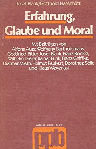 Erfahrung, Glaube und Moral Books