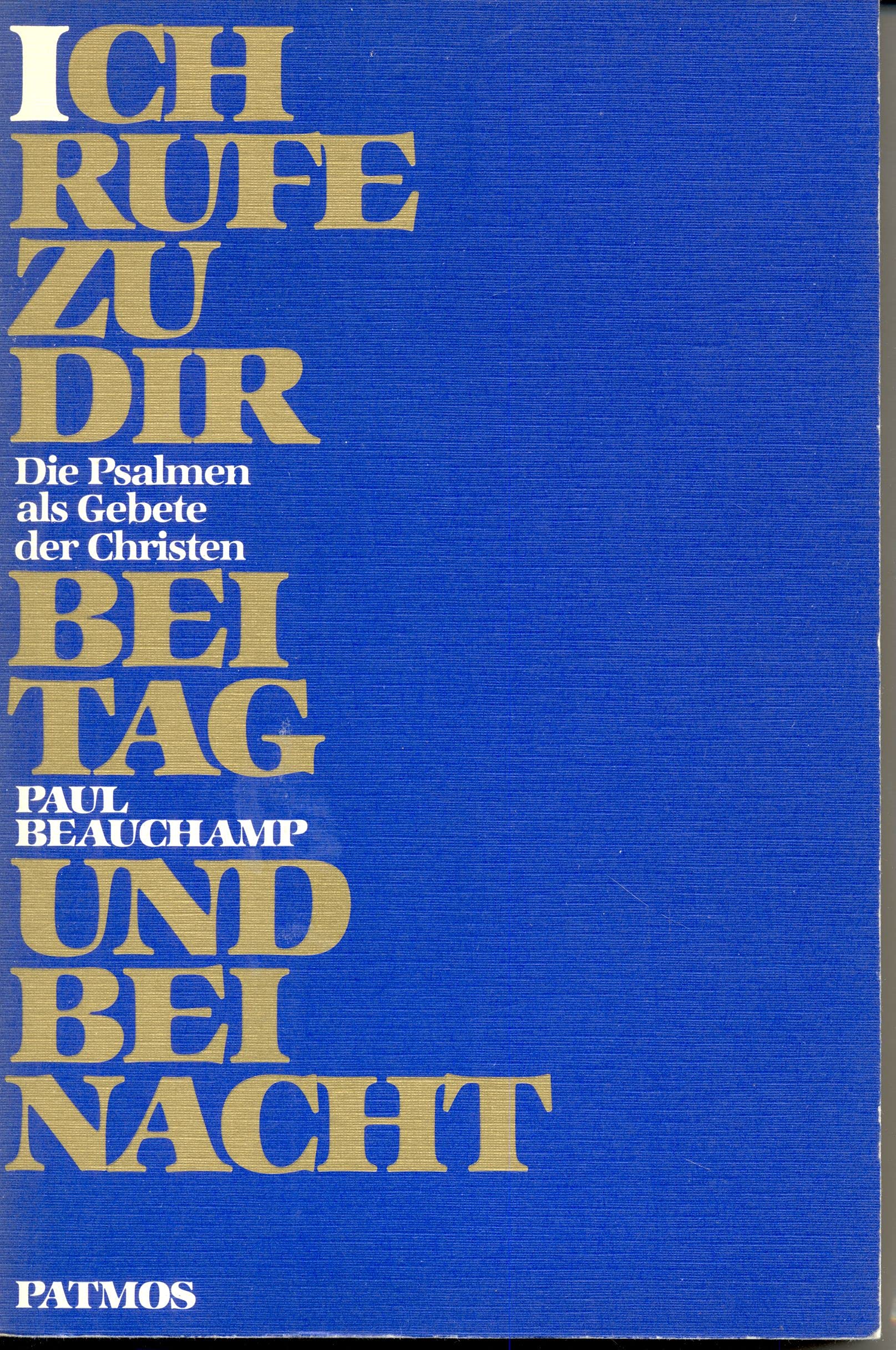 Ich rufe zu dir bei Tag und bei Nacht. Die Psalmen als Gebete der Christen Books