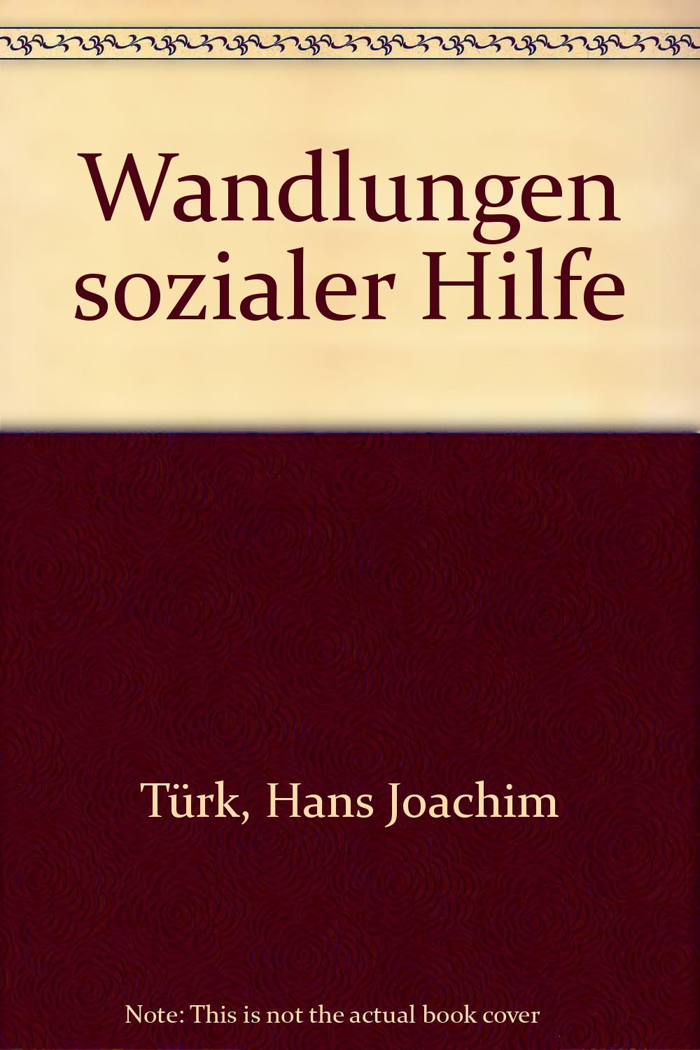 Wandlungen sozialer Hilfe Books
