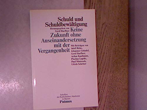 Schuld und Schuldbewältigung Law