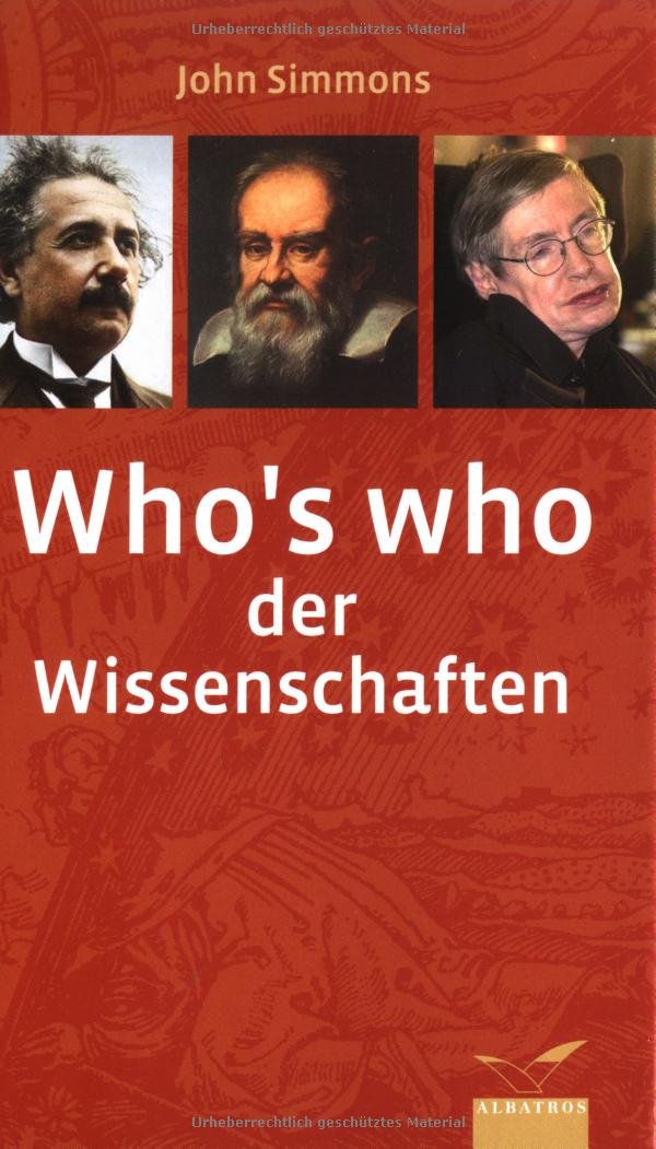 Who's who der Wissenschaften (Albatros im Patmos Verlagshaus) Learning & Reference