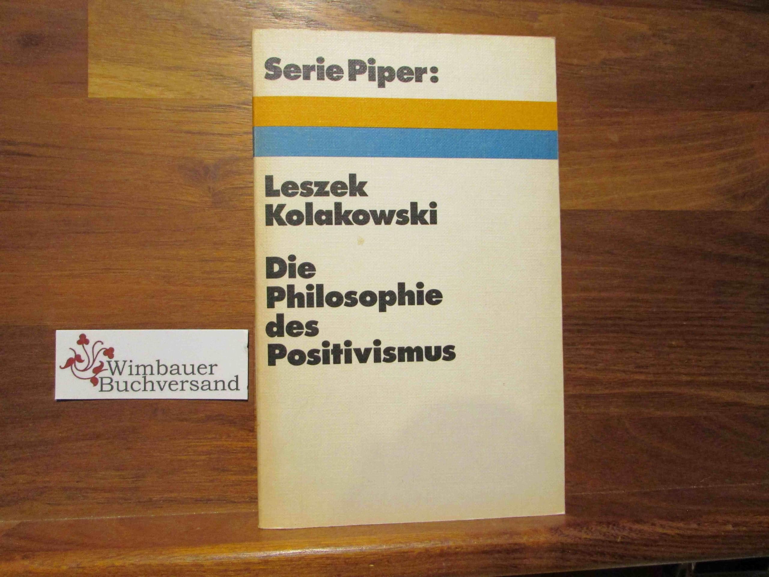 Product Image: Die Philosophie des Positivismus.