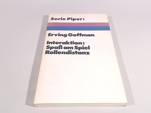 Product Image: Interaktion: Spaß am Spiel / Rollendistanz.
