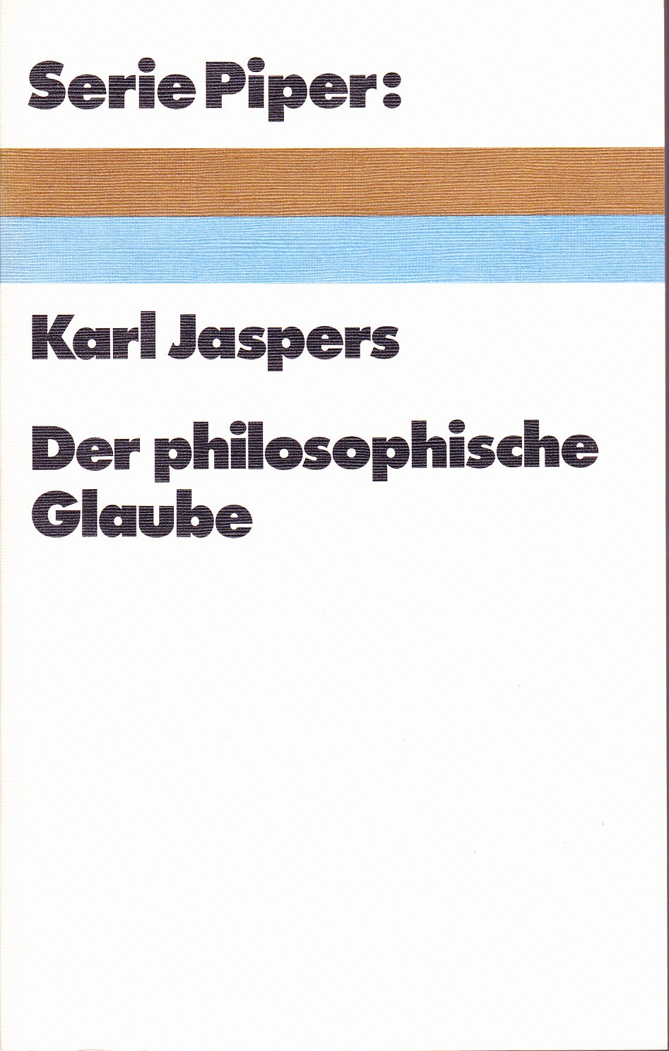 Product Image: Der philosophische Glaube