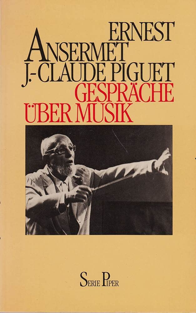 Gespräche über Musik (Piper Taschenbuch) Film, Art & Culture