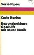Das undankbare Geschäft mit neuer Musik. Books