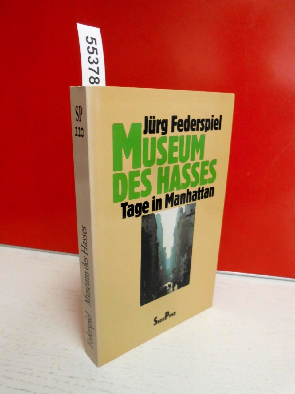 Museum des Hasses: Tage in Manhattan (Piper Taschenbuch) Historical Fiction