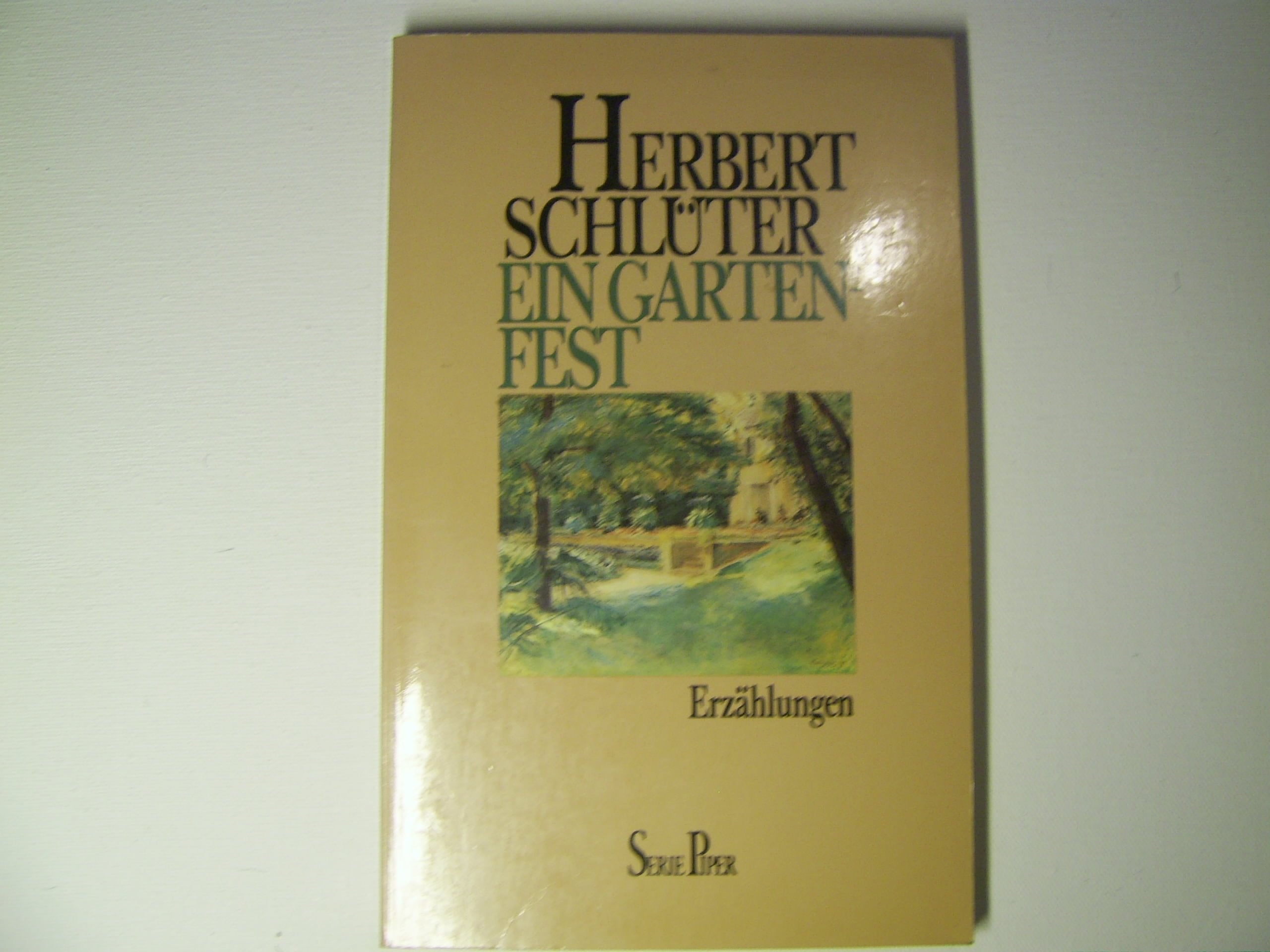 Ein Gartenfest: Erzählungen (Piper Taschenbuch) Leisure, Home & Garden