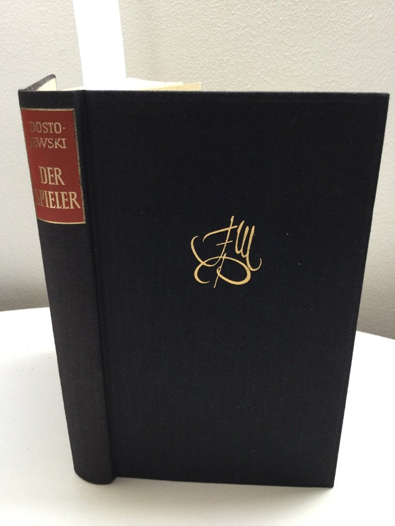 Der Spieler. Späte Romane und Novellen Contemporary literature