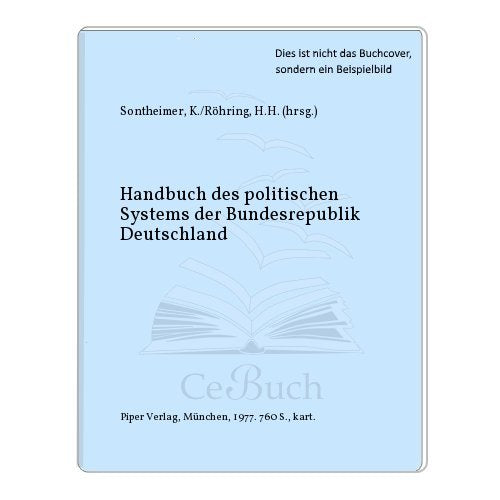 Handbuch des politischen Systems der Bundesrepublik Deutschland. German history