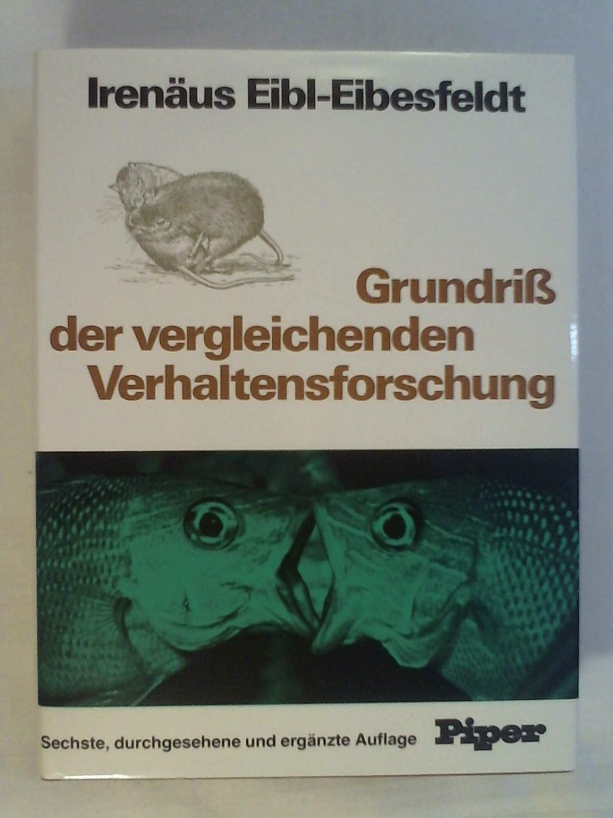 Grundriß der vergleichenden Verhaltensforschung : Ethologie Books