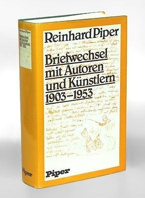 Briefwechsel mit Autoren und Künstlern 1903-1953 Law