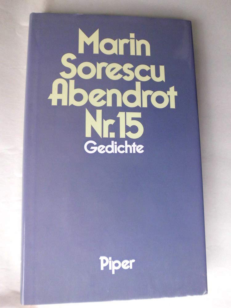 Abendrot Nr. 15: Gedichte Books