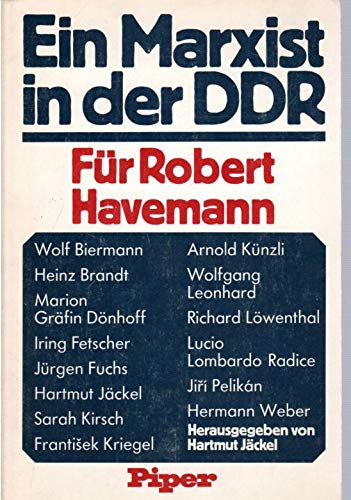 Ein Marxist in der DDR. Für Robert Havemann Social Sciences