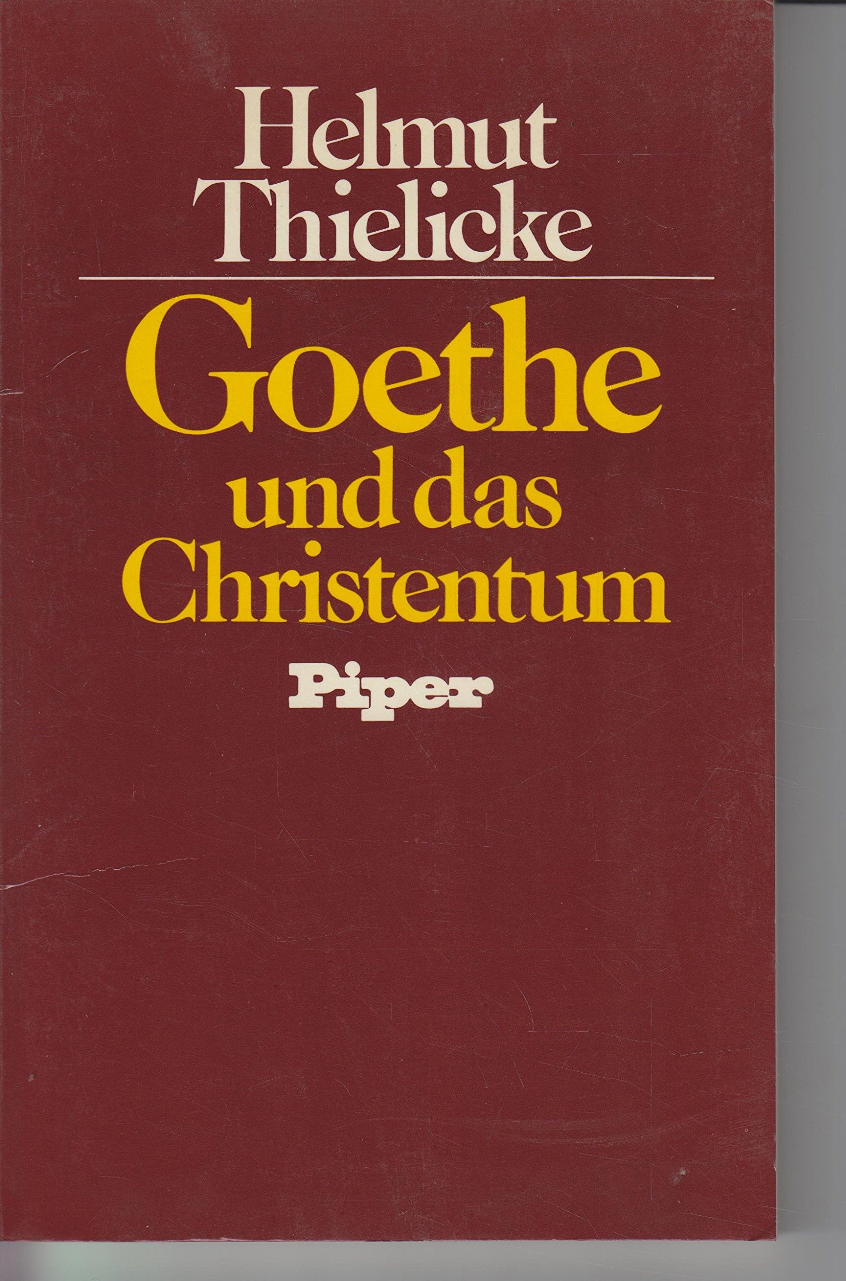 Goethe und das Christentum Professional & Reference Books