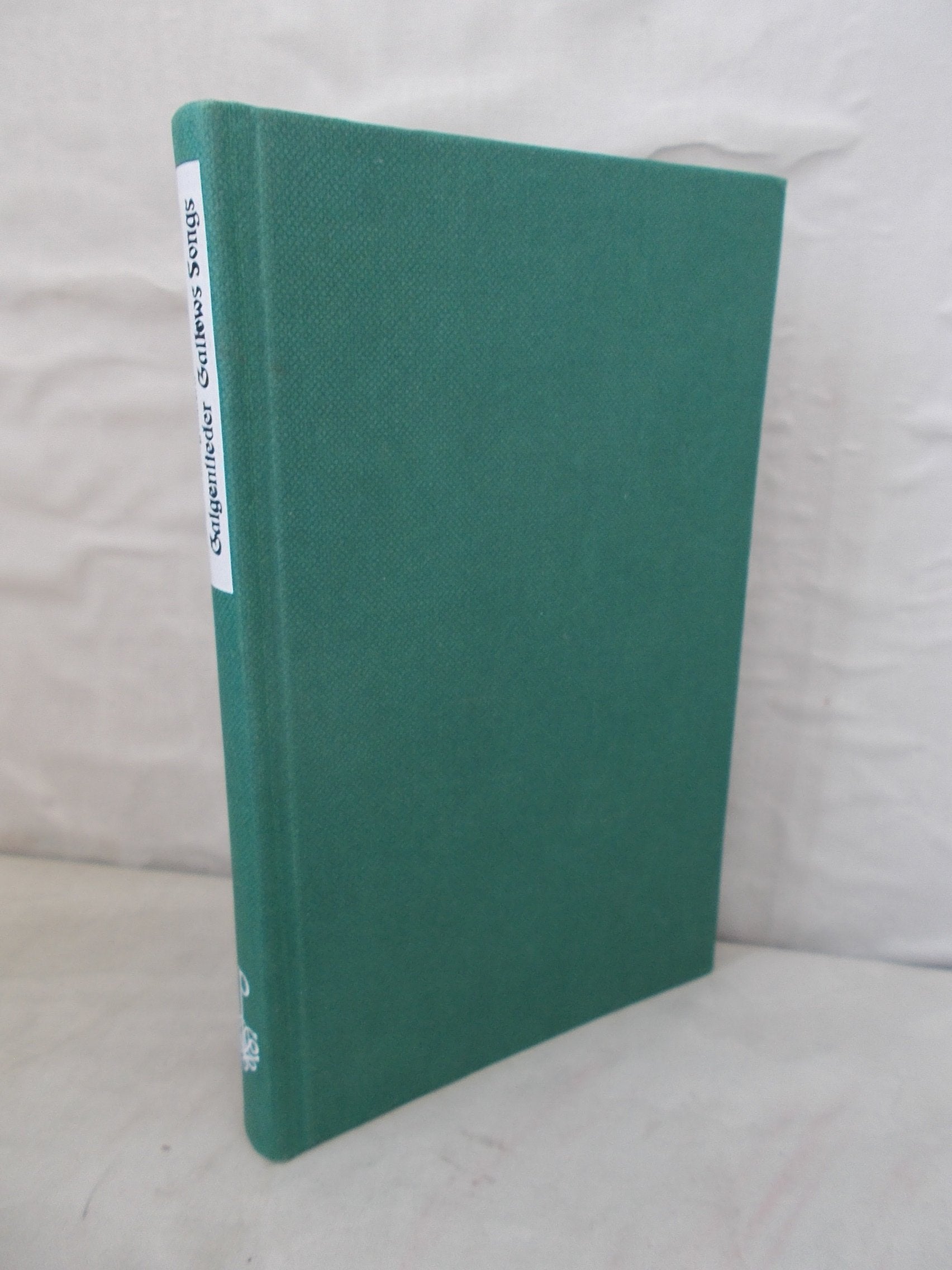Galgenlieder und andere Gedichte. Englisch/ Deutsch Books