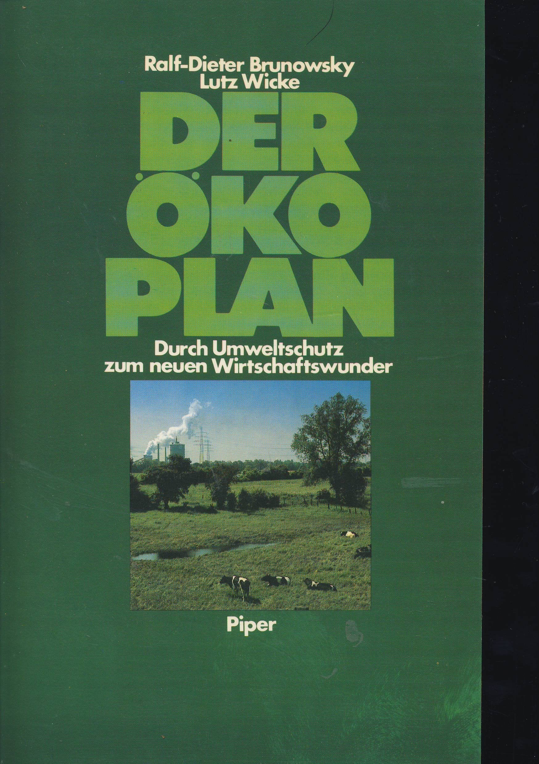 Der Öko-Plan: Mit Umweltschutz zum neuen Wirtschaftswunder Natural Sciences