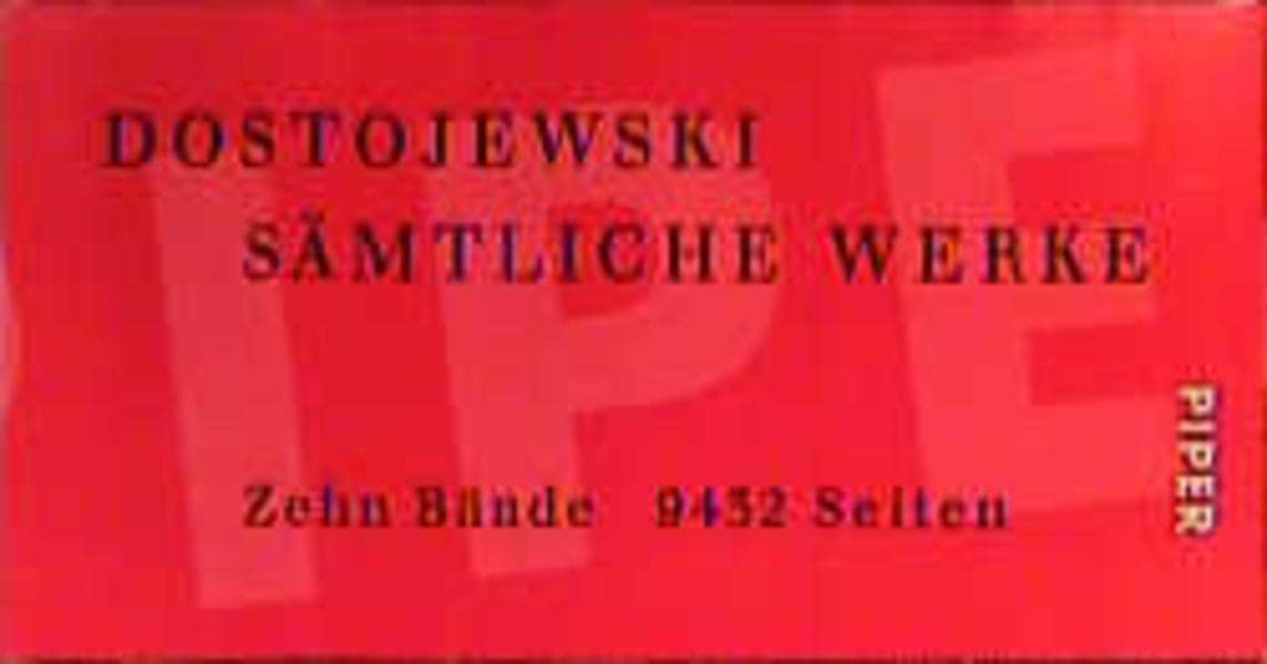 Sämtliche Werke (Zehn Bände) Contemporary literature