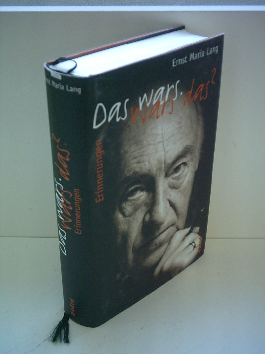 Das wars. Wars das?: Erinnerungen Art & Literature Books