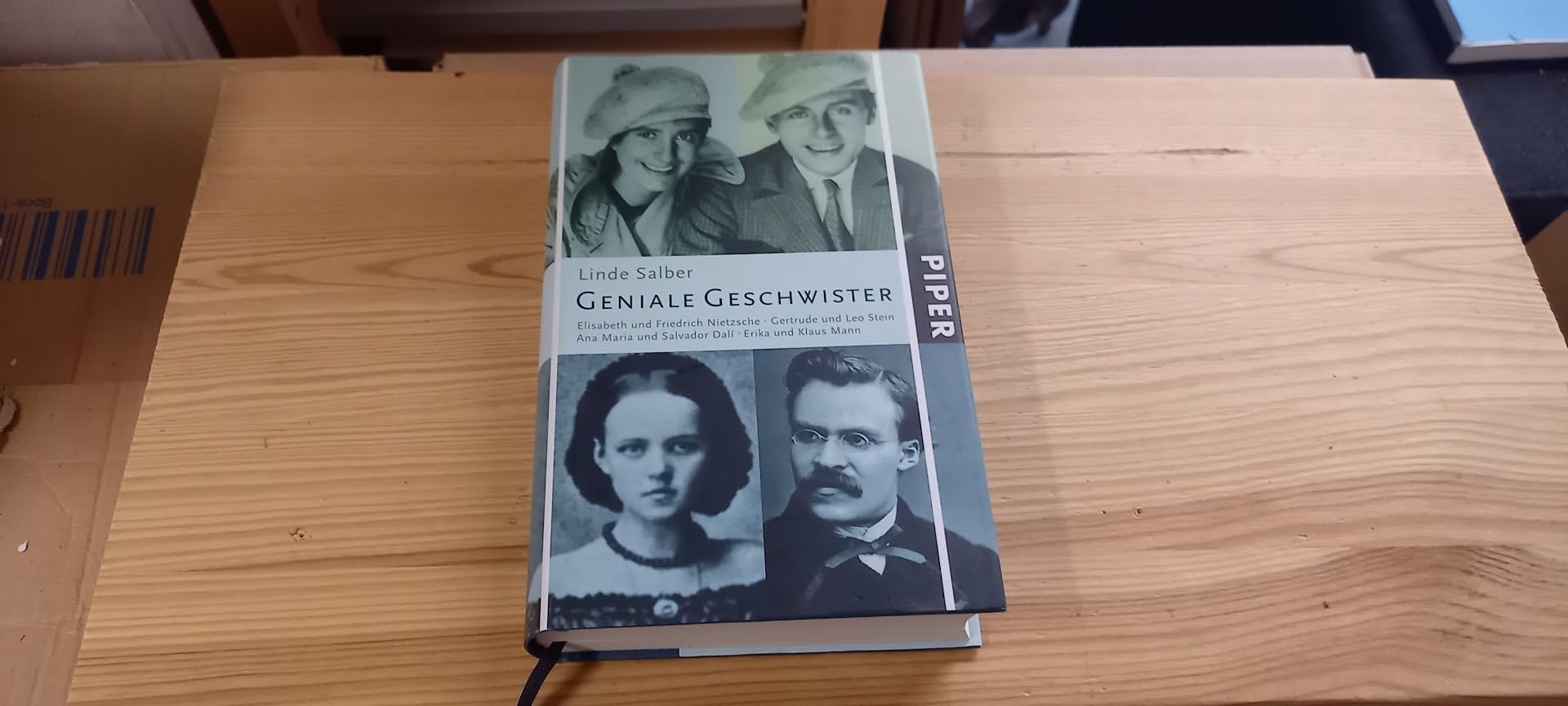 Geniale Geschwister: Elisabeth und Friedrich Nietzsche, Gertrude und Leo Stein, Ana María und Salvador Dalí, Erika und Klaus Mann: Elisabeth und ... Maria und Salvador Dali, Erika und Klaus Mann Fiction Books