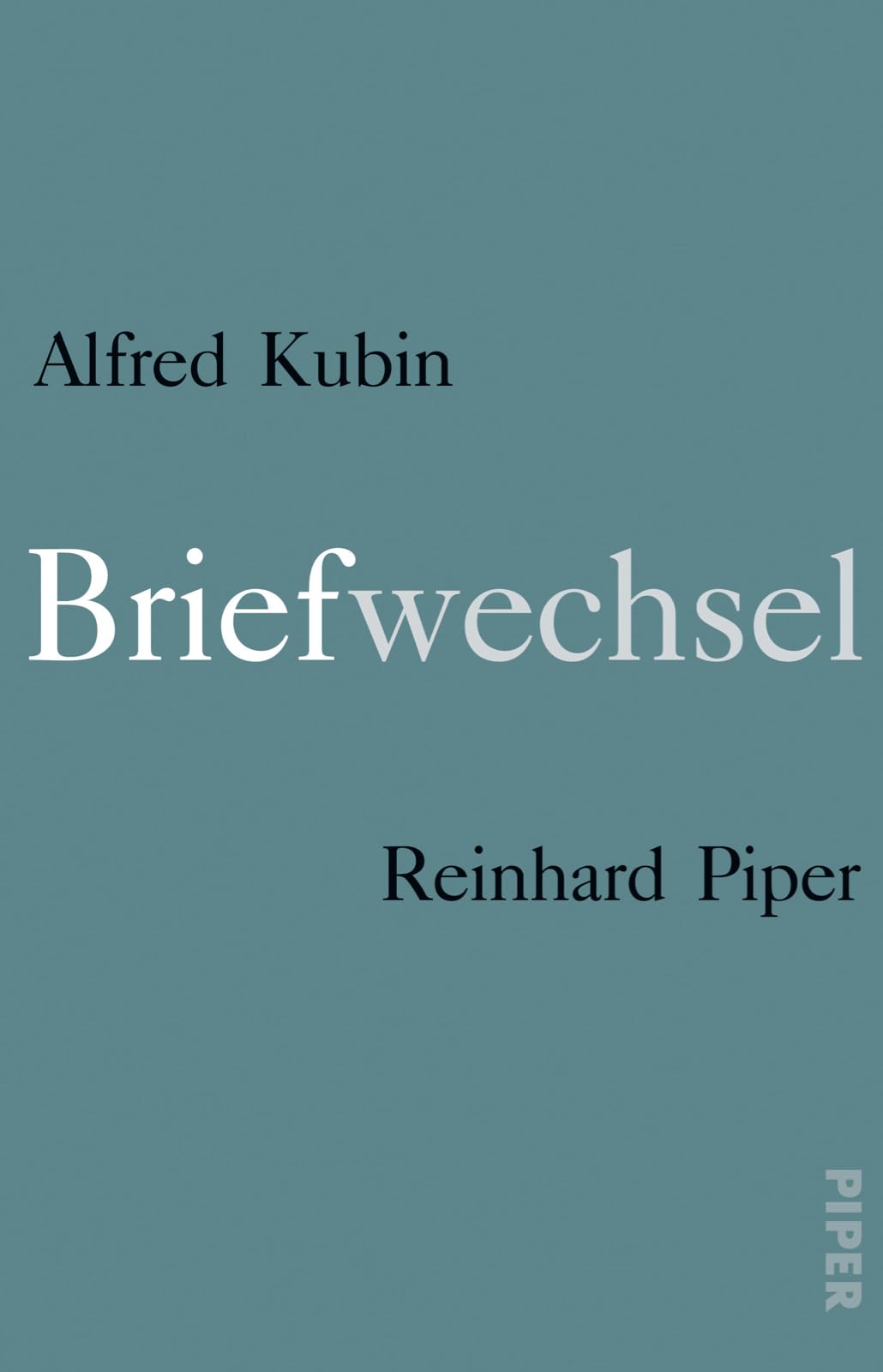 Briefwechsel Contemporary literature Books