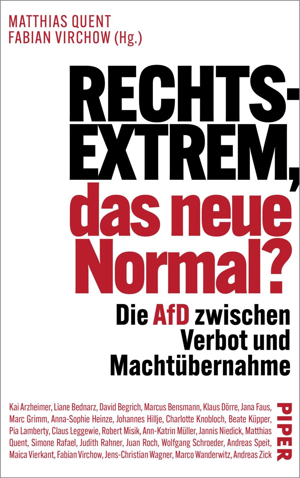 Rechtsextrem, das neue Normal? Books