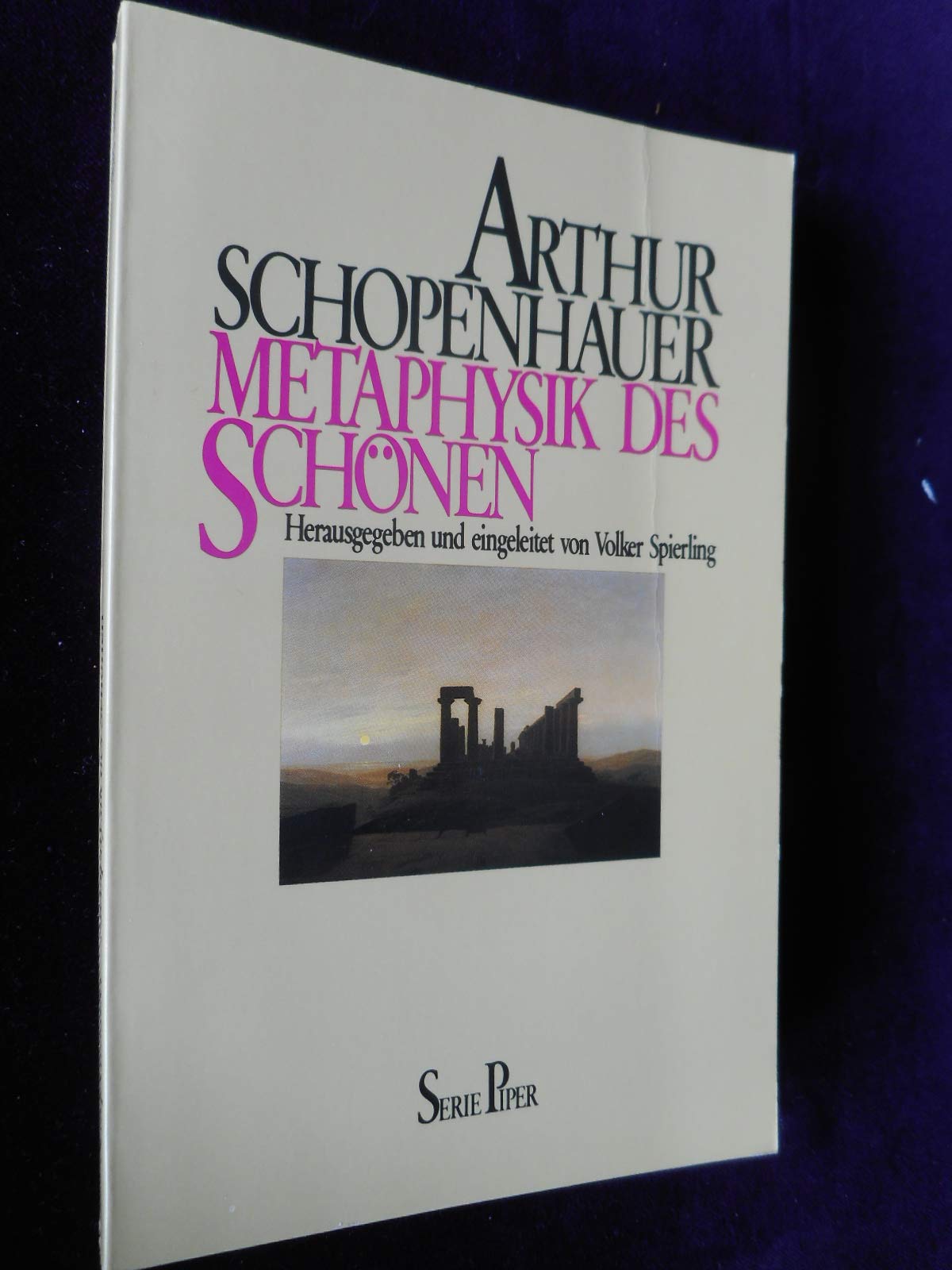 Metaphysik des Schönen (Piper Taschenbuch) Philosophy