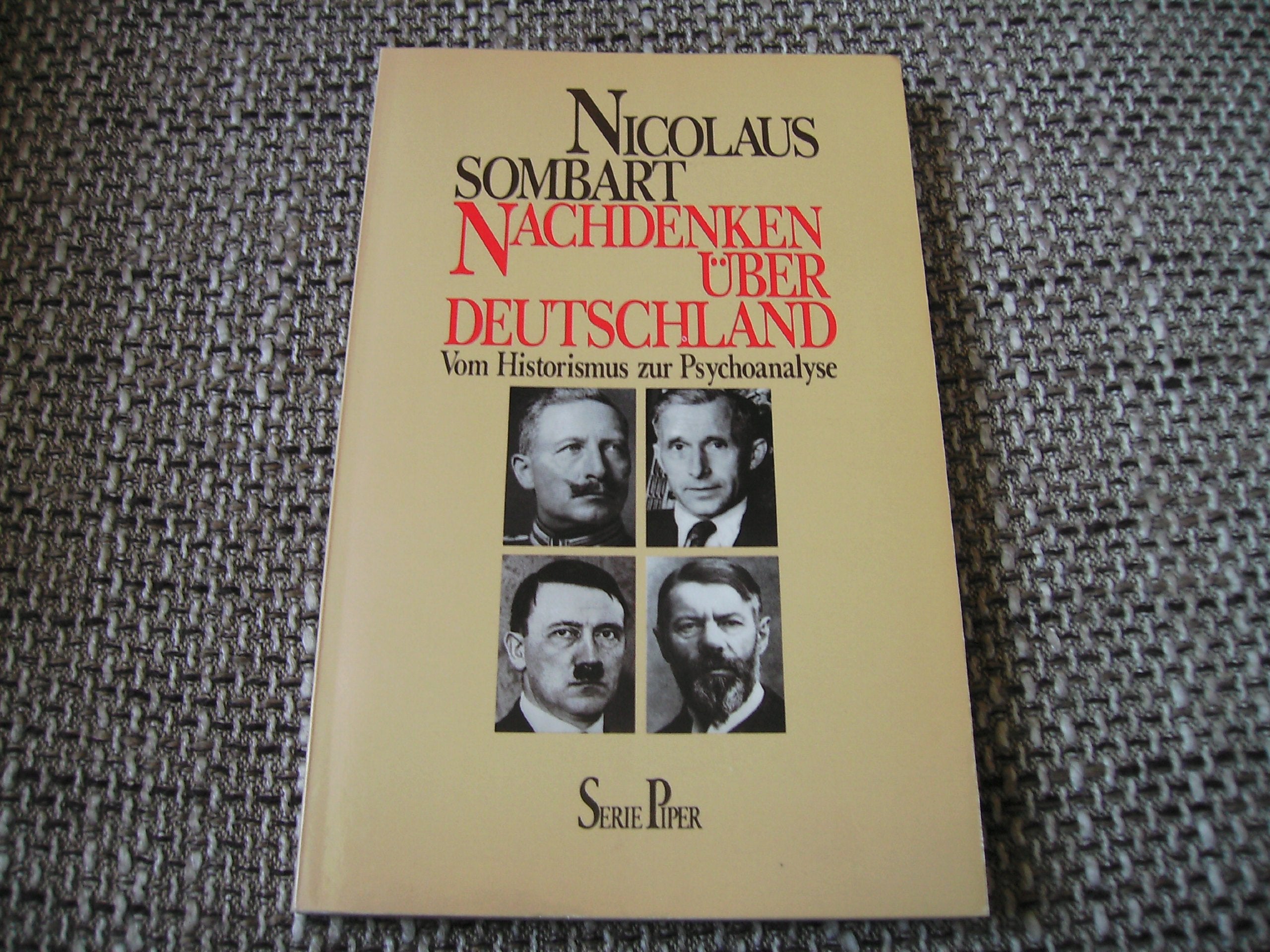 Nachdenken über Deutschland: Vom Historismus zur Psychoanalyse (Piper Taschenbuch) Professional & Reference Books