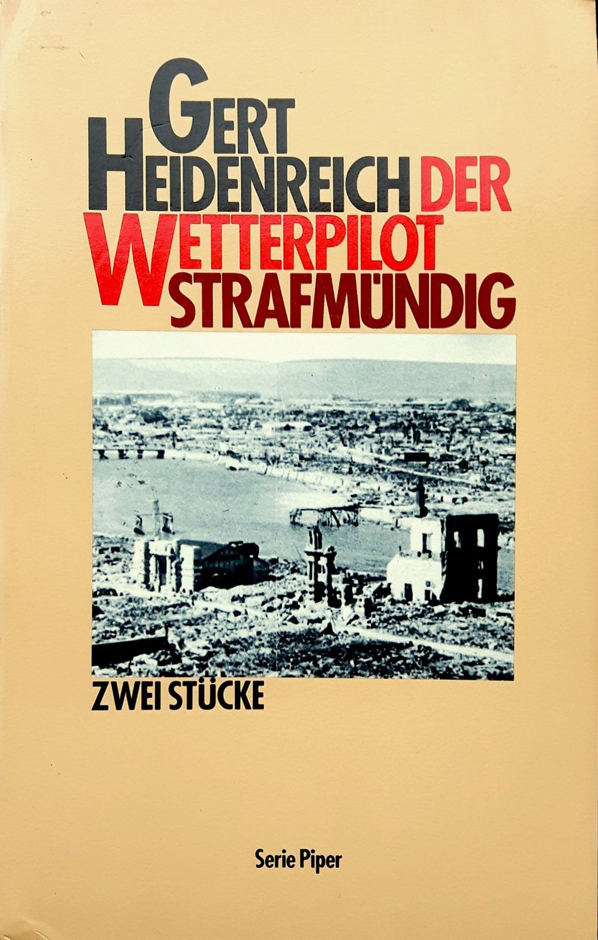 Der Wetterpilot. Strafmündig: Zwei Stücke (Piper Taschenbuch) Books